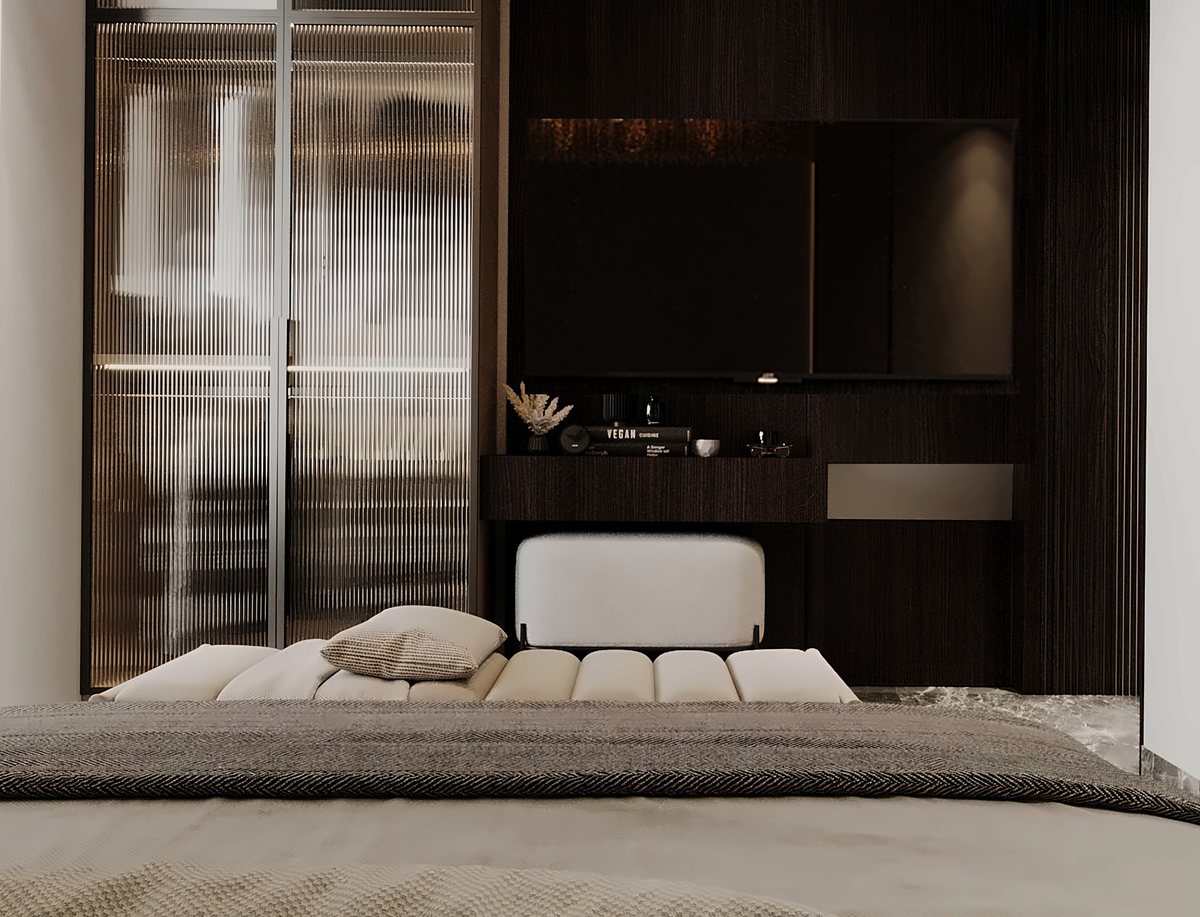 Bedroom 2 — interior perspective