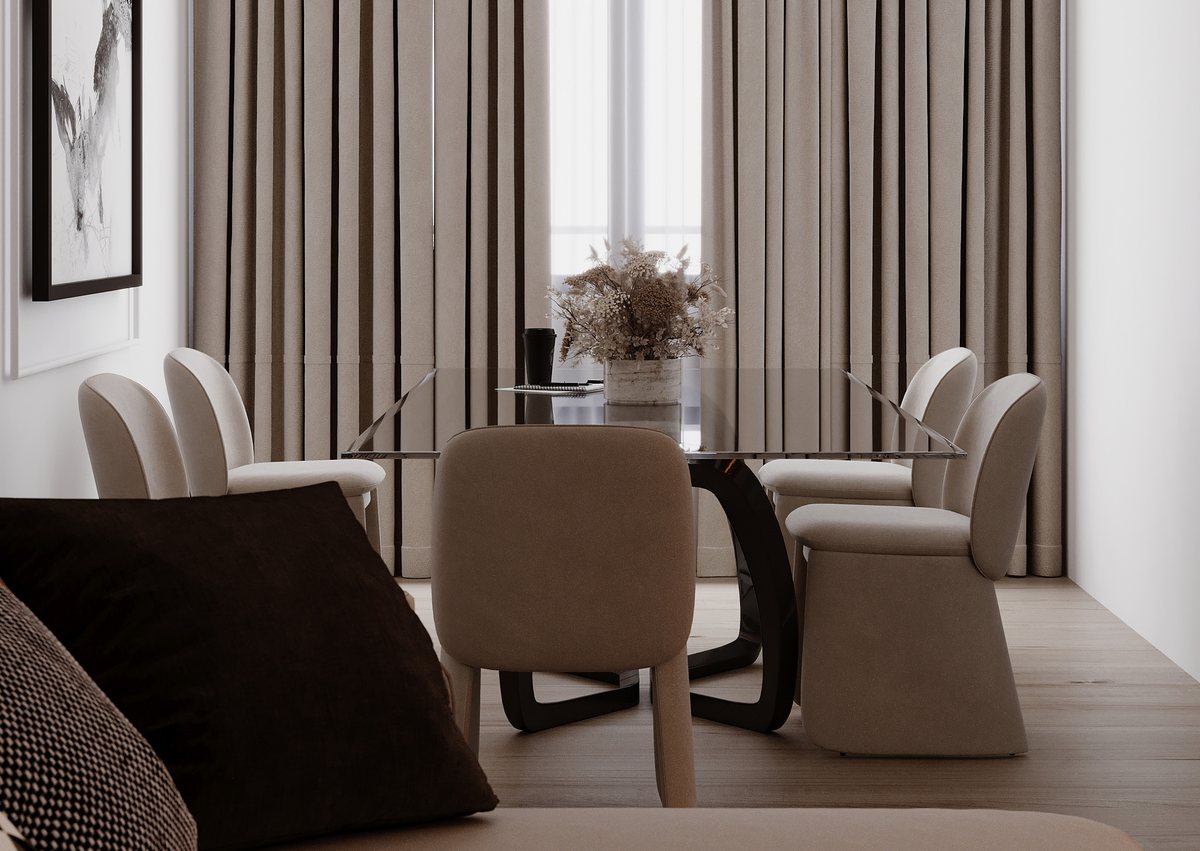 Dining — interior perspective