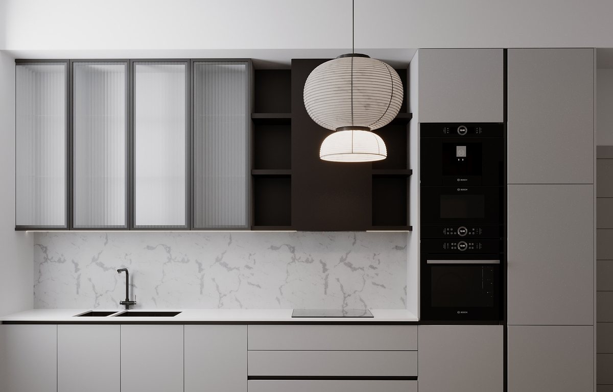 Kitchen — interior perspective