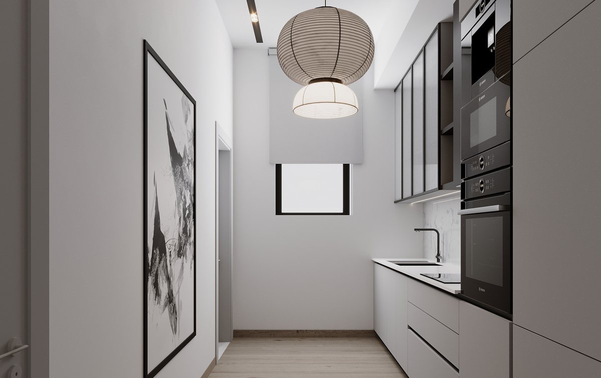 Kitchen — interior perspective