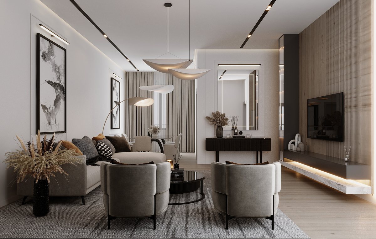 Main lounge — interior perspective